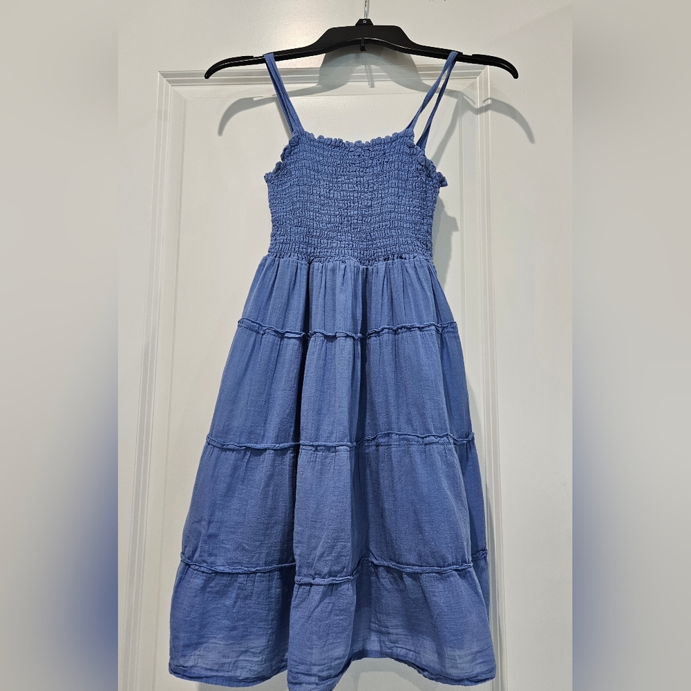 Chelsea & Violet Girls blue dress